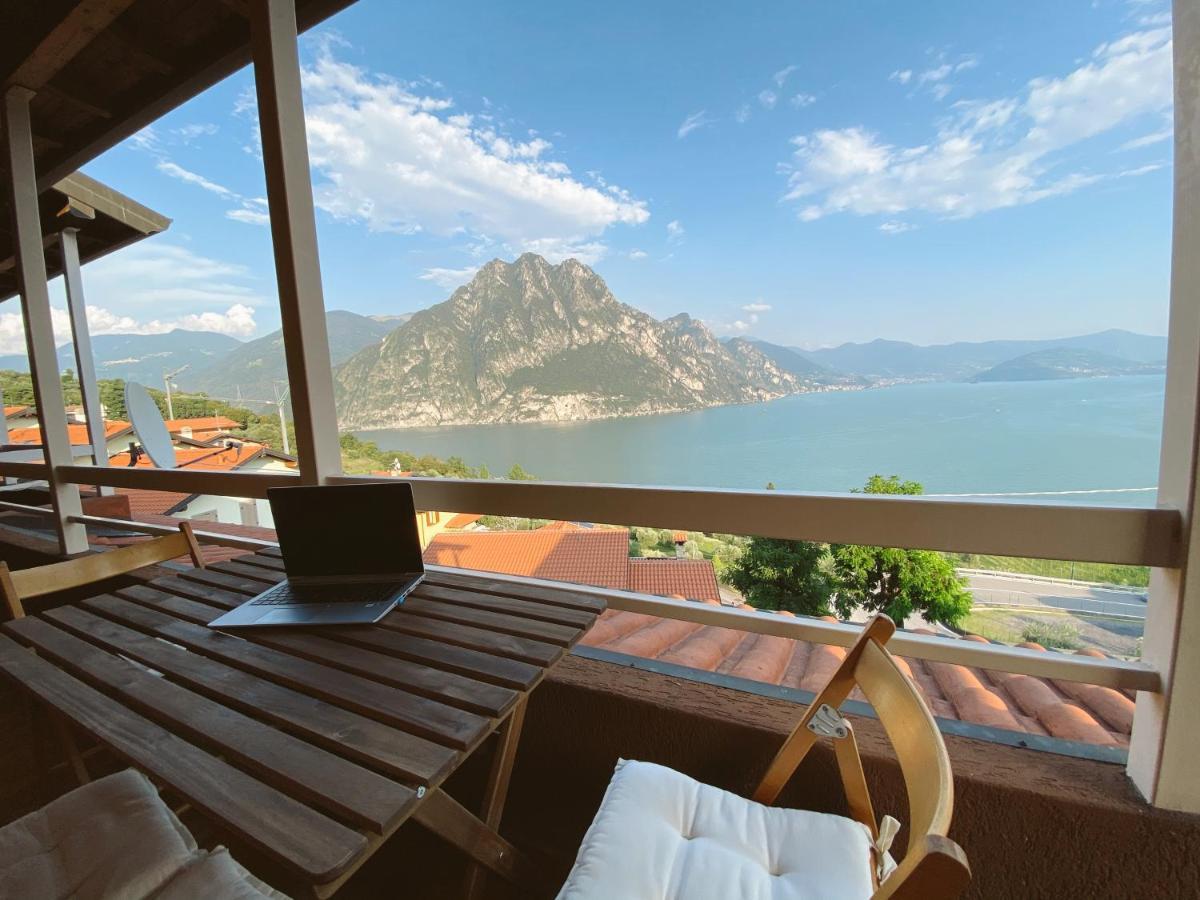 Happy Guest Apartments - Bella Vista Riva di Solto Bagian luar foto